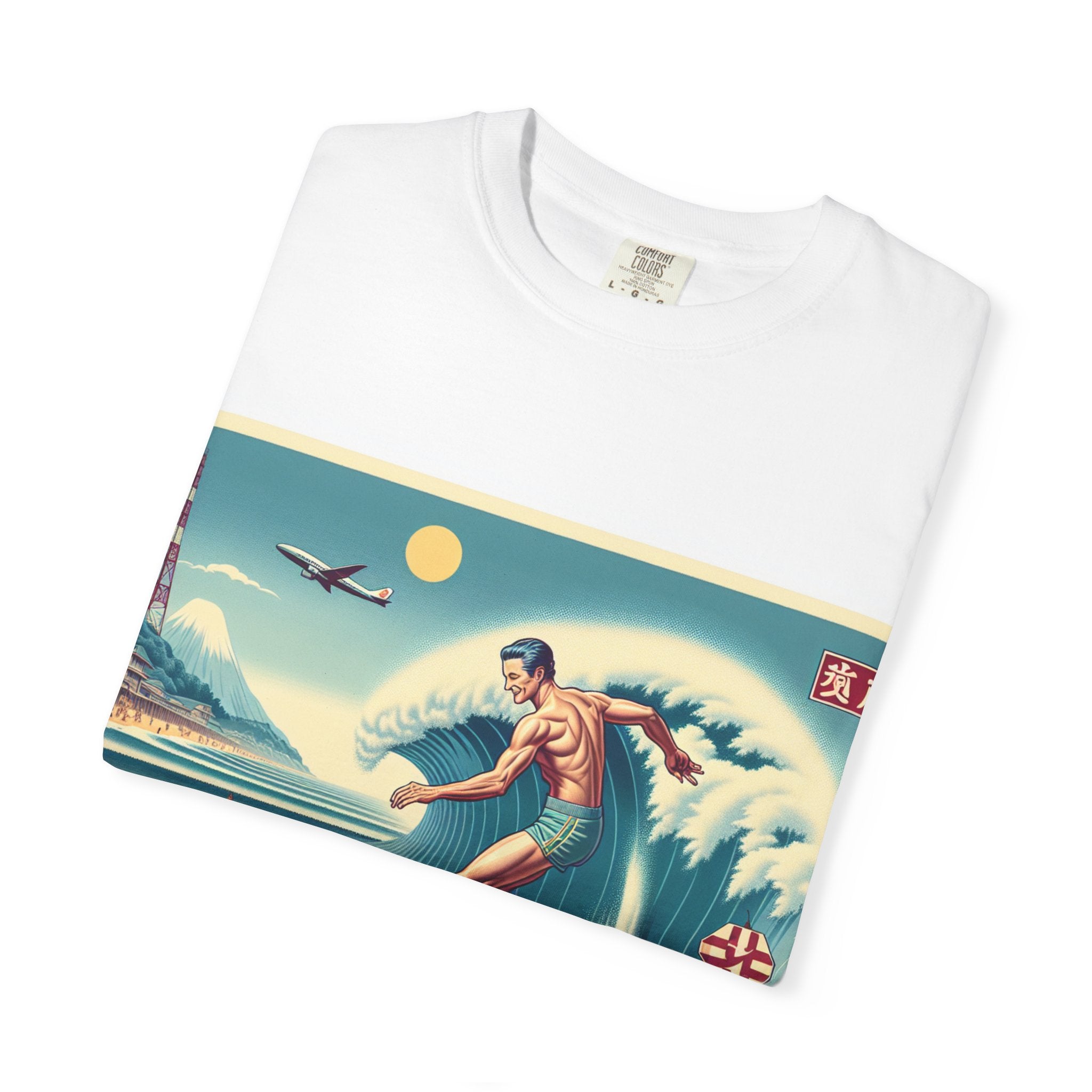 Surf Vibes Unisex T-Shirt | Ocean Lover Gift, Beachwear, Summer Tee, Vacation Apparel, Surfing Enthusiast Shirt