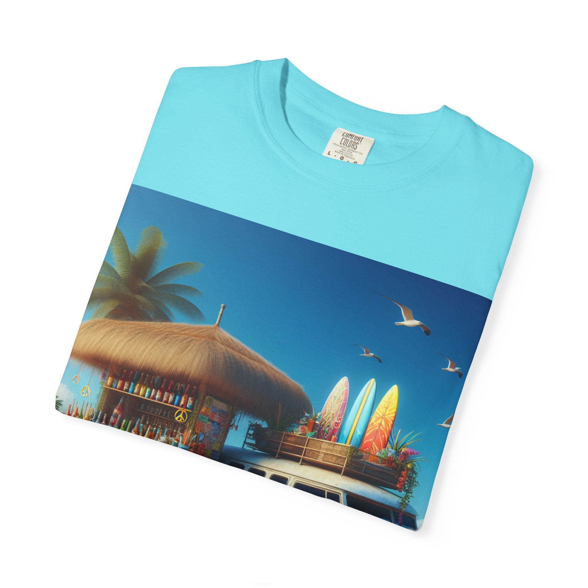 Beach Vibes Unisex T-Shirt, Surfing Fashion, Summer Outfit, Gift for Beach Lovers, Casual Tee