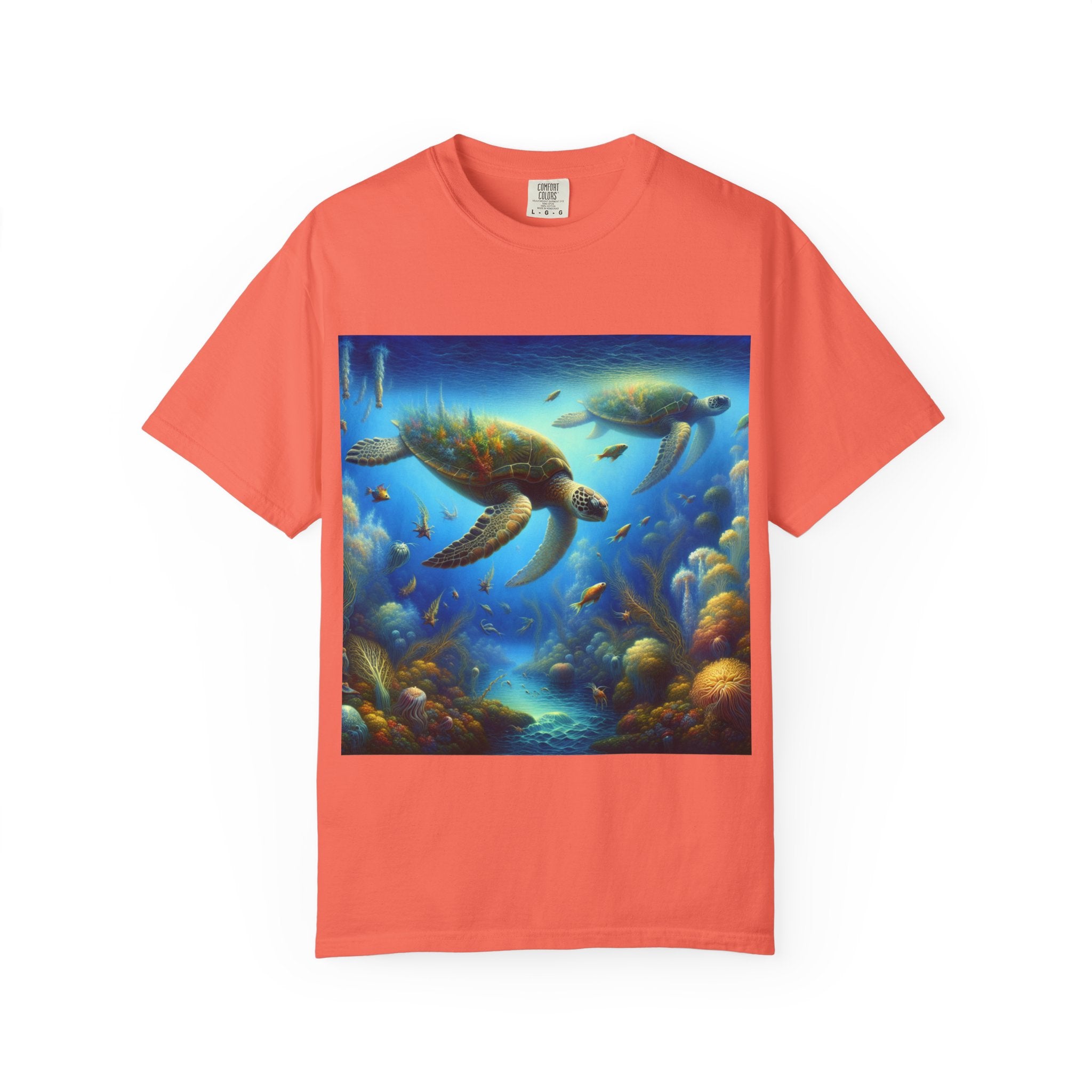 Ocean-Inspired T-Shirt for Lovers of Nature, Casual Wear, Gift for Beach Lovers, Summer Style, Motivational Design