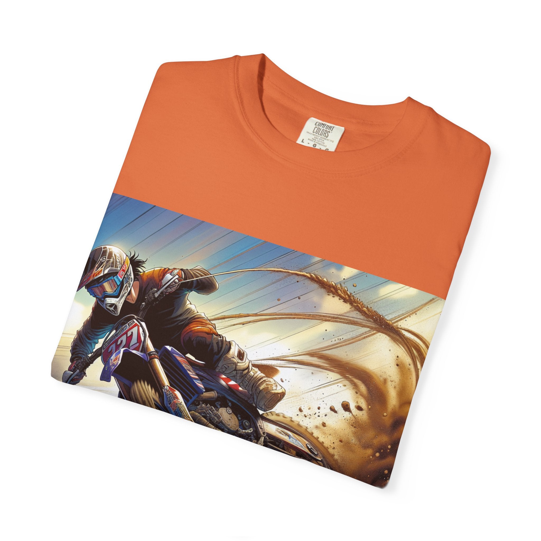 Rider's Adventure T-shirt – Unisex Motorcycle Graphic Tee for Bikers, Gift for Riders, Casual Wear, Outdoor Activity, Birthday Gift