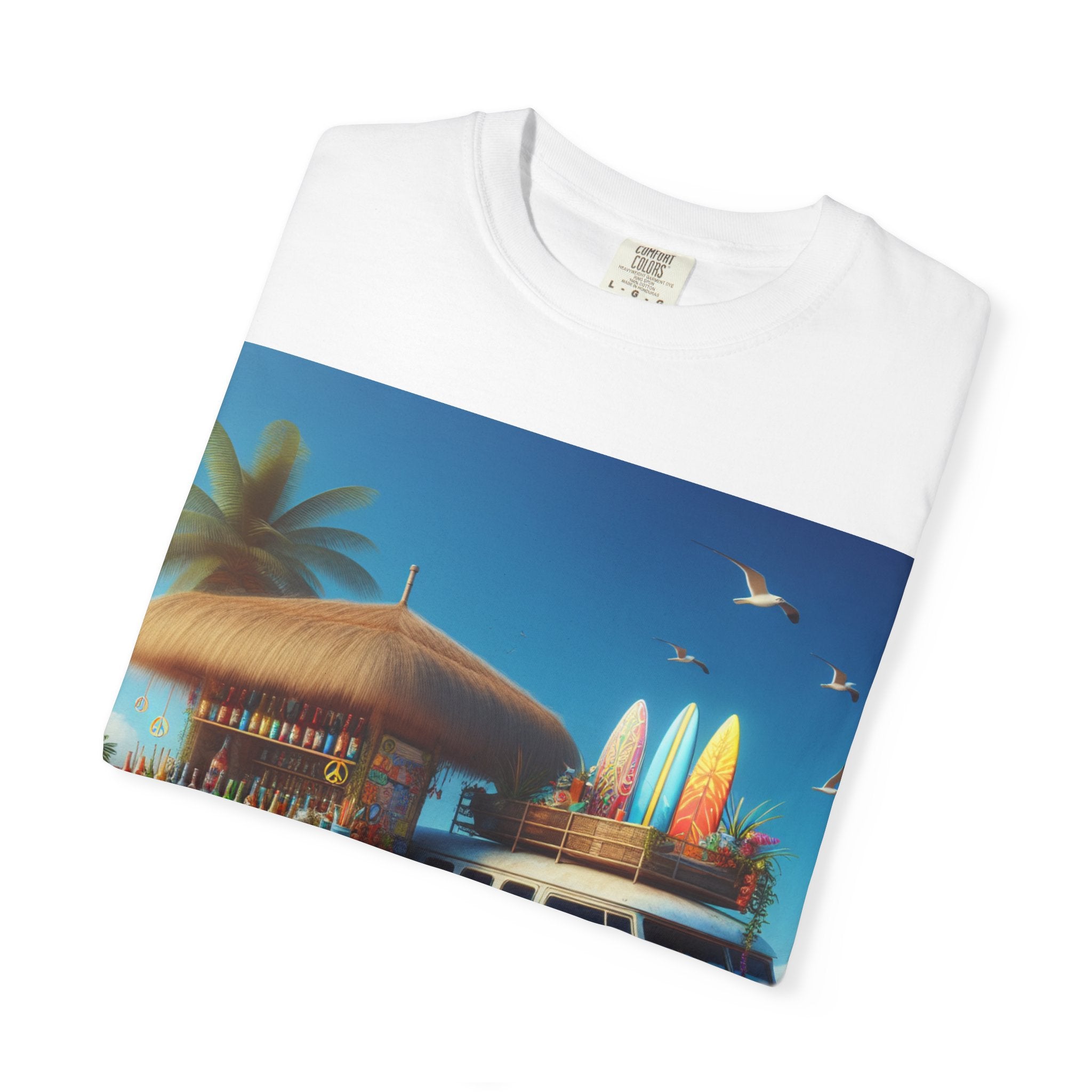 Beach Vibes Unisex T-Shirt, Surfing Fashion, Summer Outfit, Gift for Beach Lovers, Casual Tee