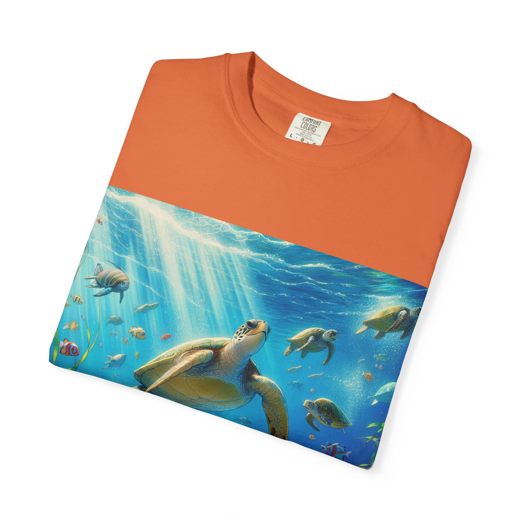 Ocean Life T-Shirt, Beach Vibes, Marine Wildlife Tee, Perfect Gift for Sea Lovers, Summer Wear, Nature Inspired Apparel