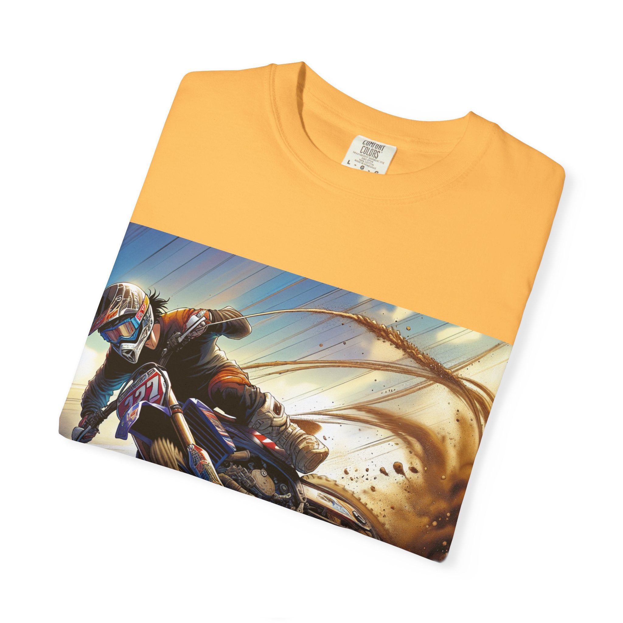 Rider's Adventure T-shirt – Unisex Motorcycle Graphic Tee for Bikers, Gift for Riders, Casual Wear, Outdoor Activity, Birthday Gift