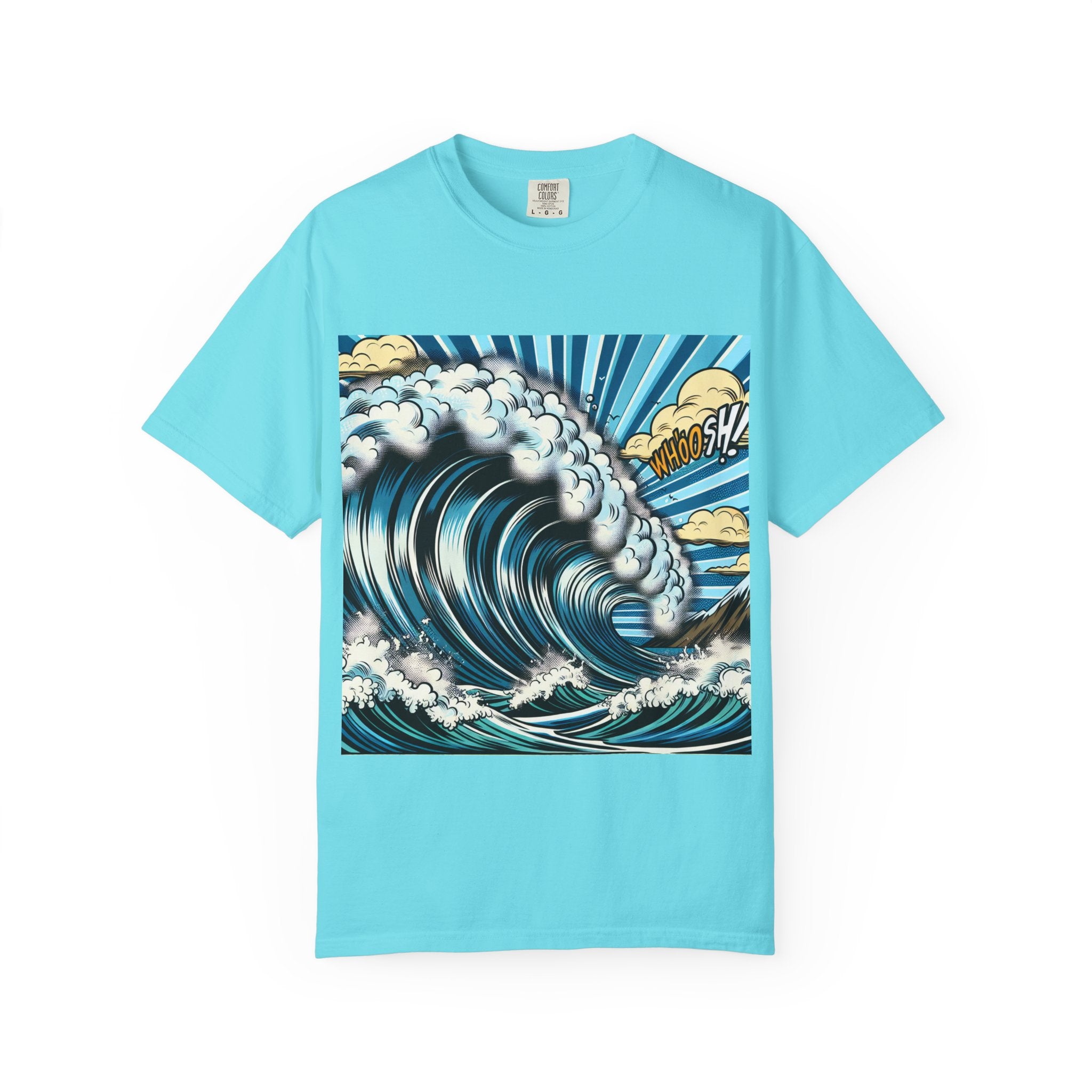Stylish Wave Graphic T-Shirt for Surf Lovers, Unisex Beach Apparel, Gift for Surfers, Casual Summer Tee, Ocean Art Shirt