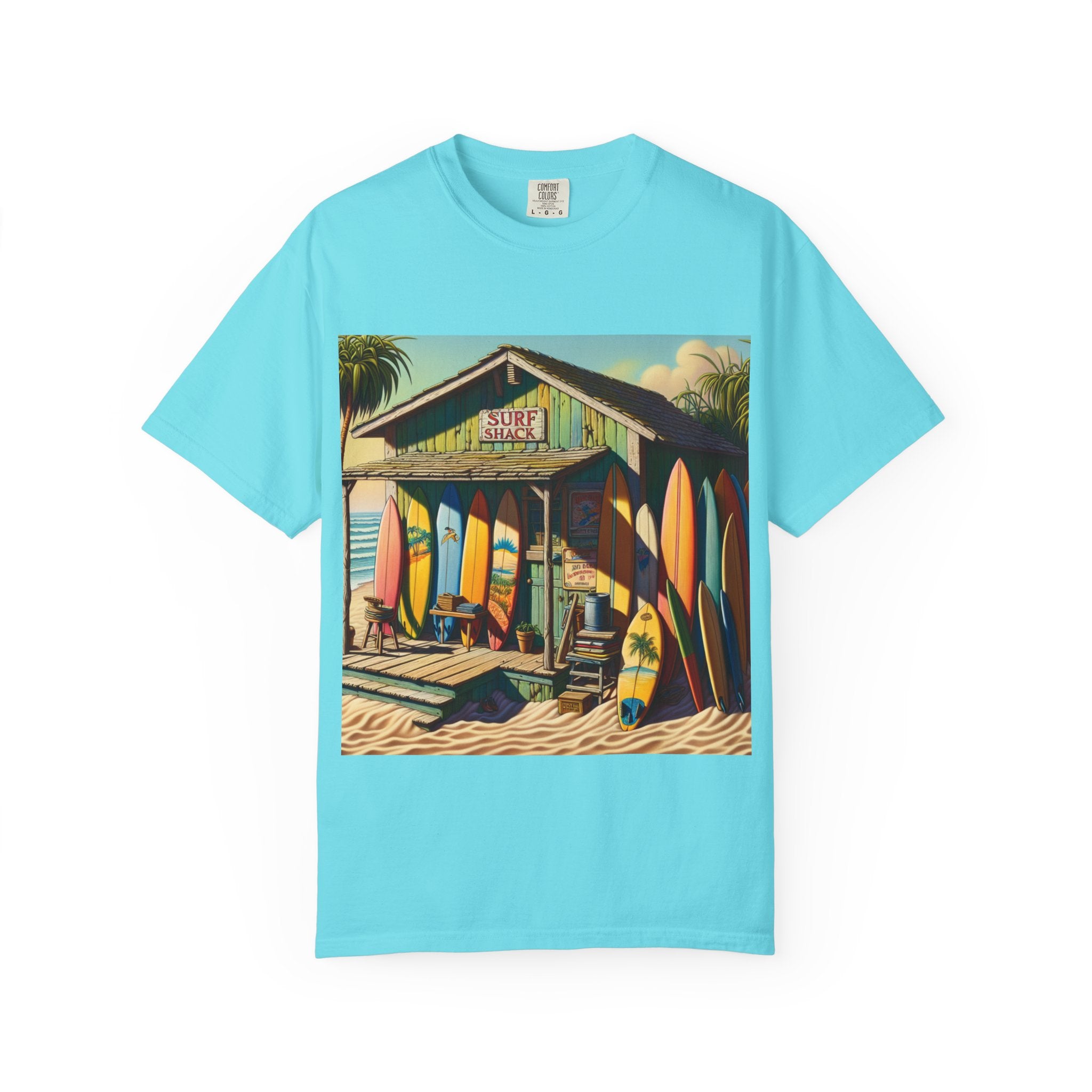 Surfer Vibes Unisex T-shirt, Beach Wear, Summer Outfit, Gift for Surfers, Casual Style, Vacation Clothing