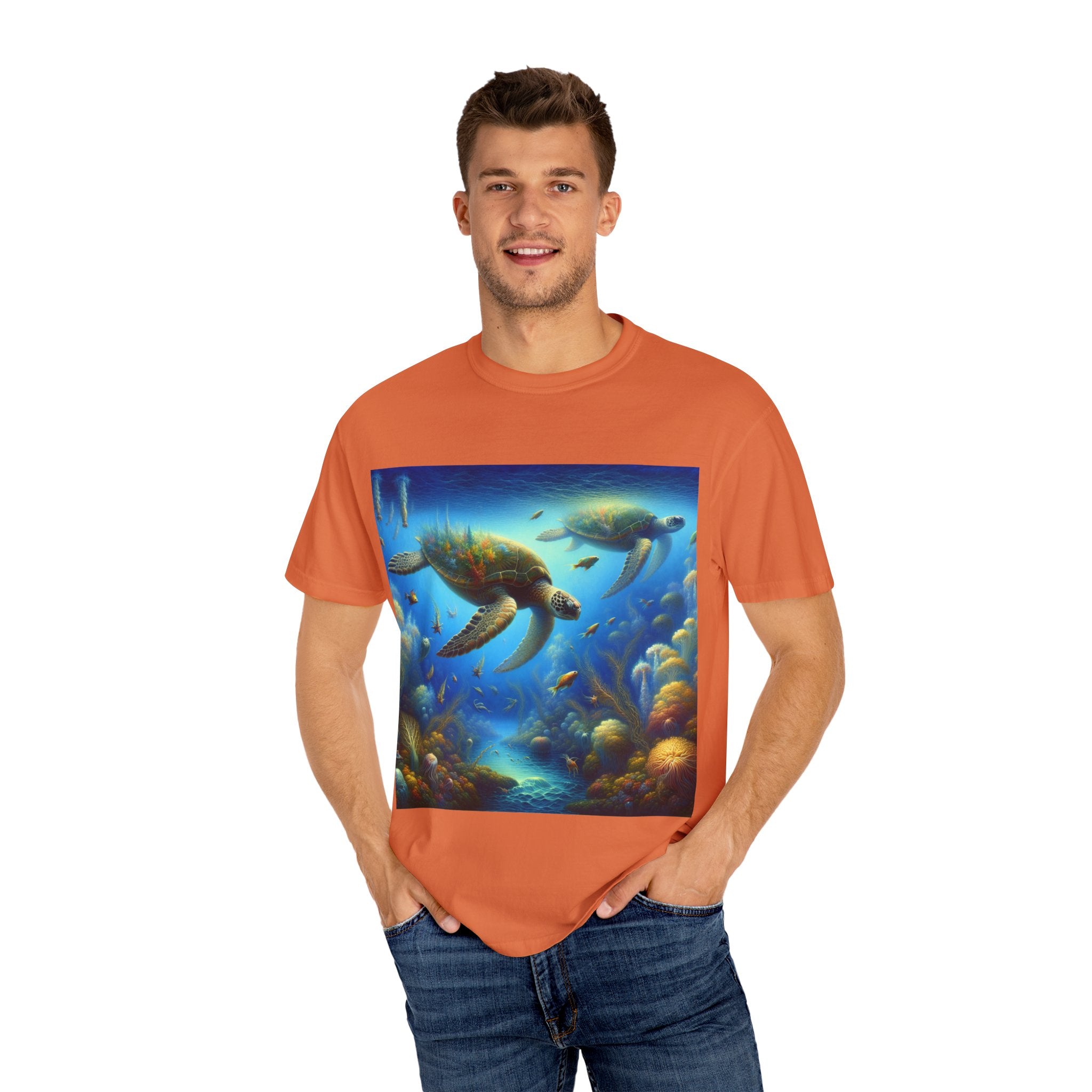 Ocean-Inspired T-Shirt for Lovers of Nature, Casual Wear, Gift for Beach Lovers, Summer Style, Motivational Design