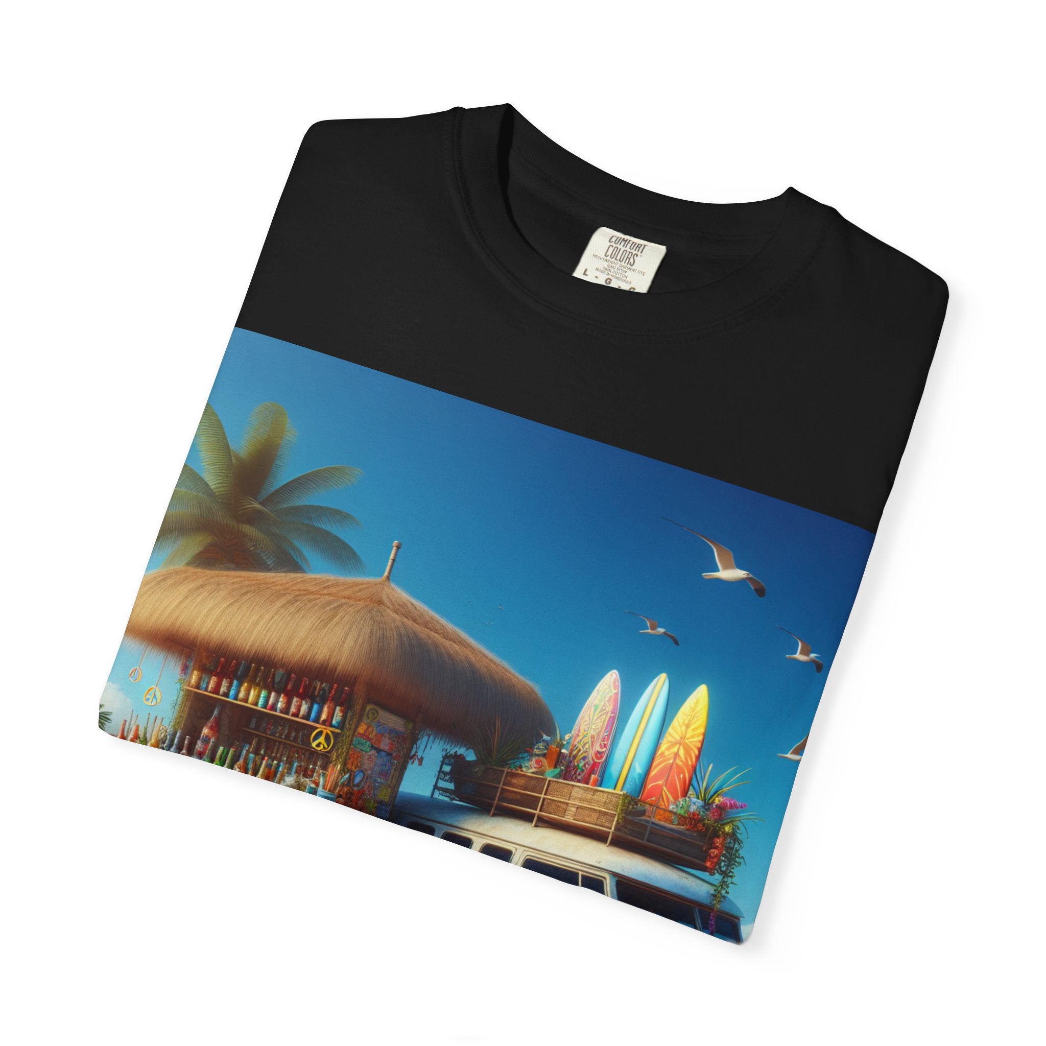 Beach Vibes Unisex T-Shirt, Surfing Fashion, Summer Outfit, Gift for Beach Lovers, Casual Tee