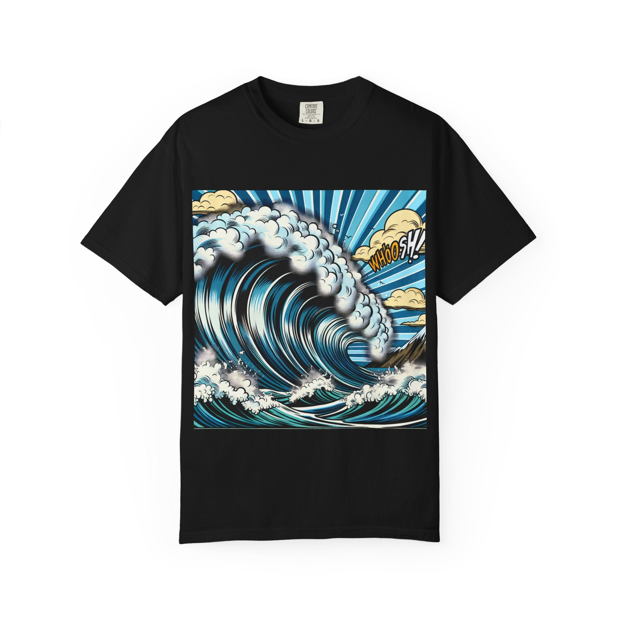 Stylish Wave Graphic T-Shirt for Surf Lovers, Unisex Beach Apparel, Gift for Surfers, Casual Summer Tee, Ocean Art Shirt