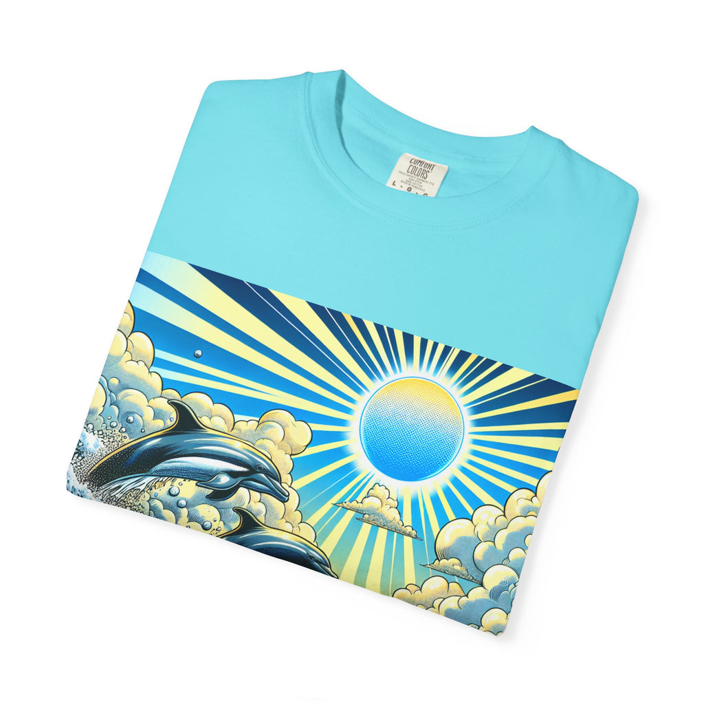 Ocean Waves Graphic T-Shirt, Beach Apparel, Summer Outfit, Gift for Beach Lovers, Unisex Ocean Tee, Casual Clothing