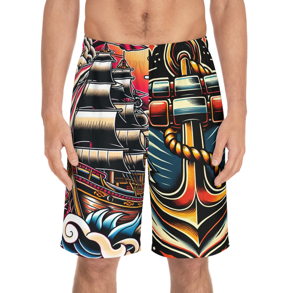 Men's Board Shorts (AOP)