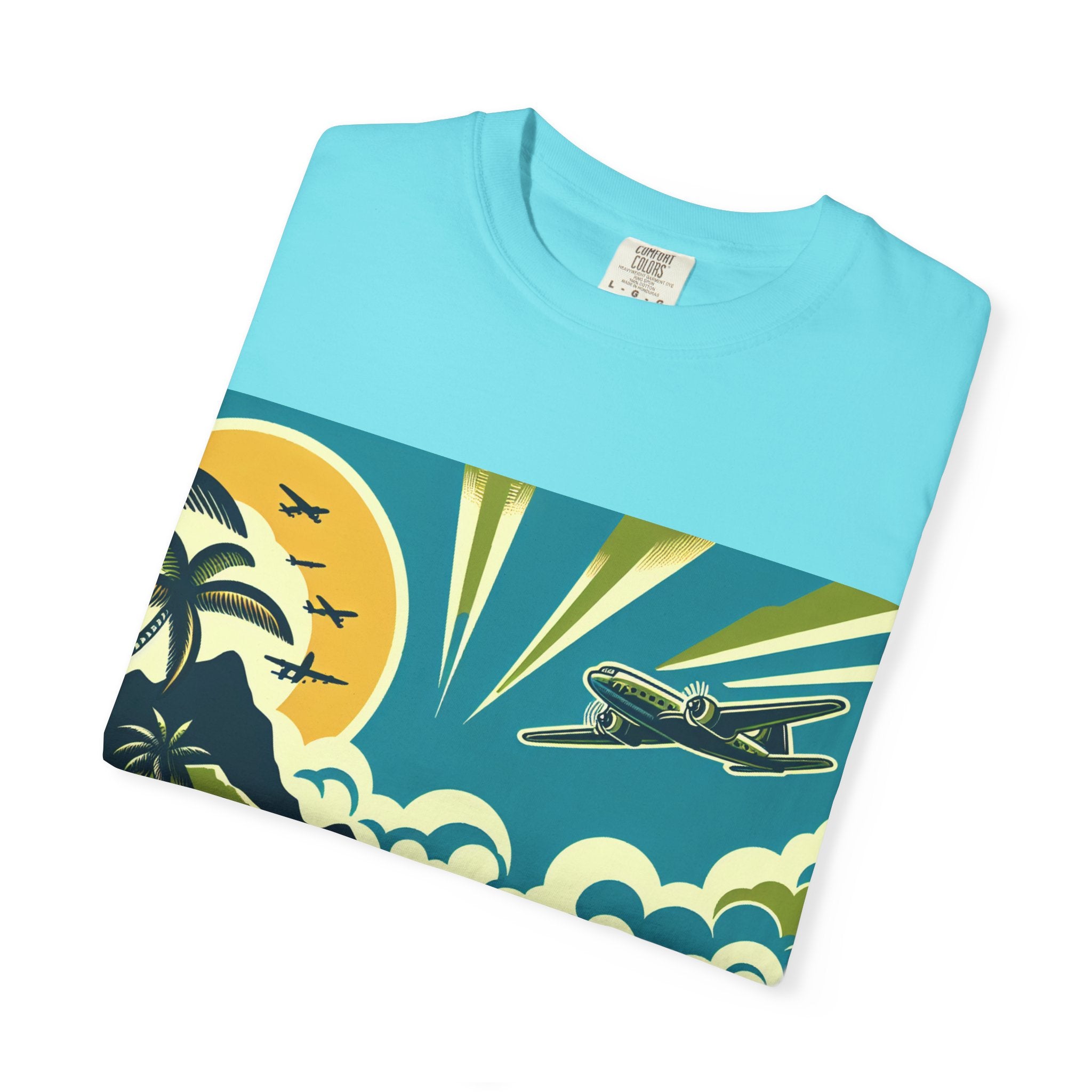 Tropical Adventure Tee, Coastal Vibes T-Shirt, Vacation Shirt, Summer Essentials, Travel Gift, Beachwear