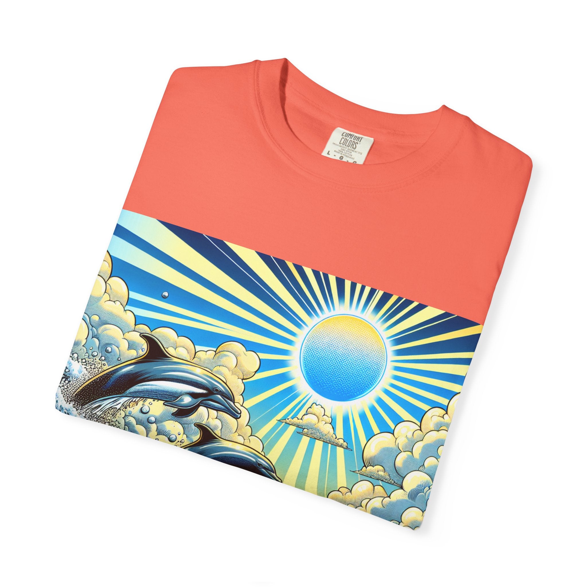 Ocean Waves Graphic T-Shirt, Beach Apparel, Summer Outfit, Gift for Beach Lovers, Unisex Ocean Tee, Casual Clothing