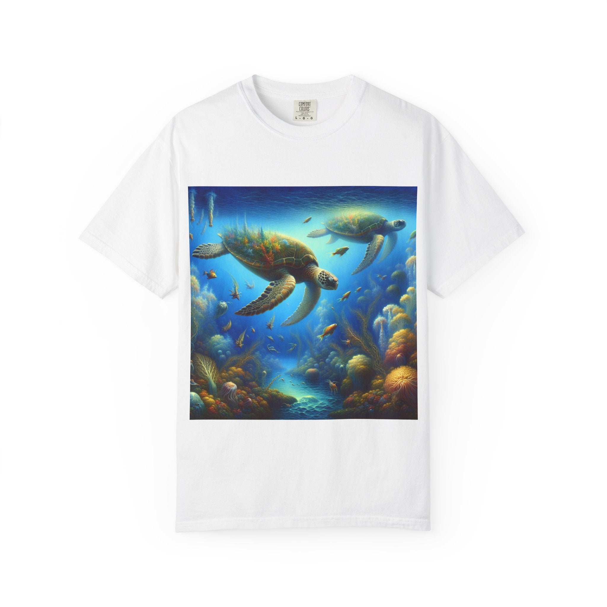 Ocean-Inspired T-Shirt for Lovers of Nature, Casual Wear, Gift for Beach Lovers, Summer Style, Motivational Design
