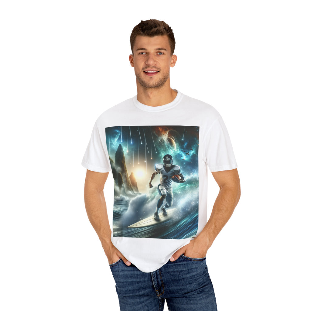 Cosmic Surf Adventure T-Shirt | Unisex Garment-Dyed Tee for Ocean Lovers, Surfing Enthusiasts, Gift for Beach Days, Perfect for Summer [...]