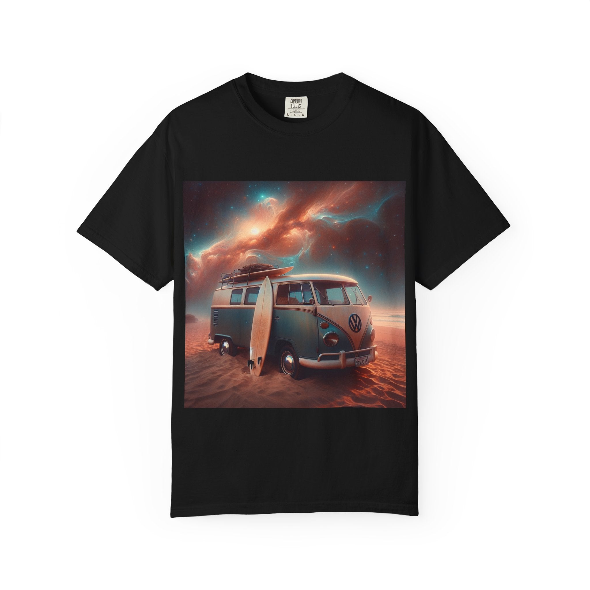Retro Van Adventure T-Shirt, Vintage Camping Tee, Unisex Graphic Tee, Gift for Travelers, Bohemian Style Apparel