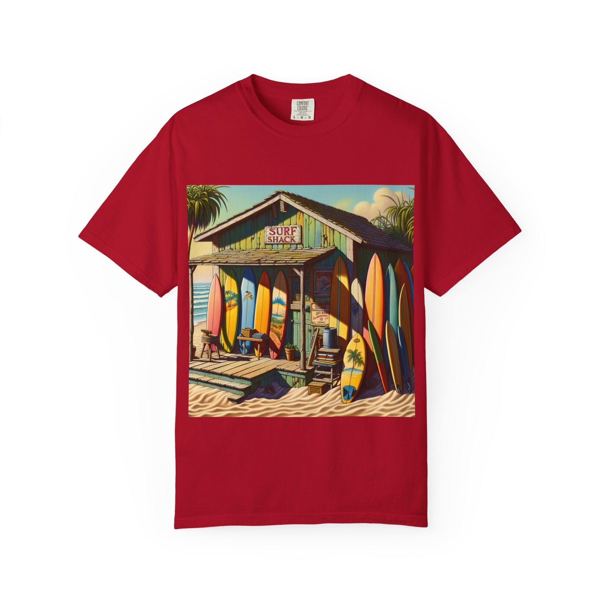 Surfer Vibes Unisex T-shirt, Beach Wear, Summer Outfit, Gift for Surfers, Casual Style, Vacation Clothing