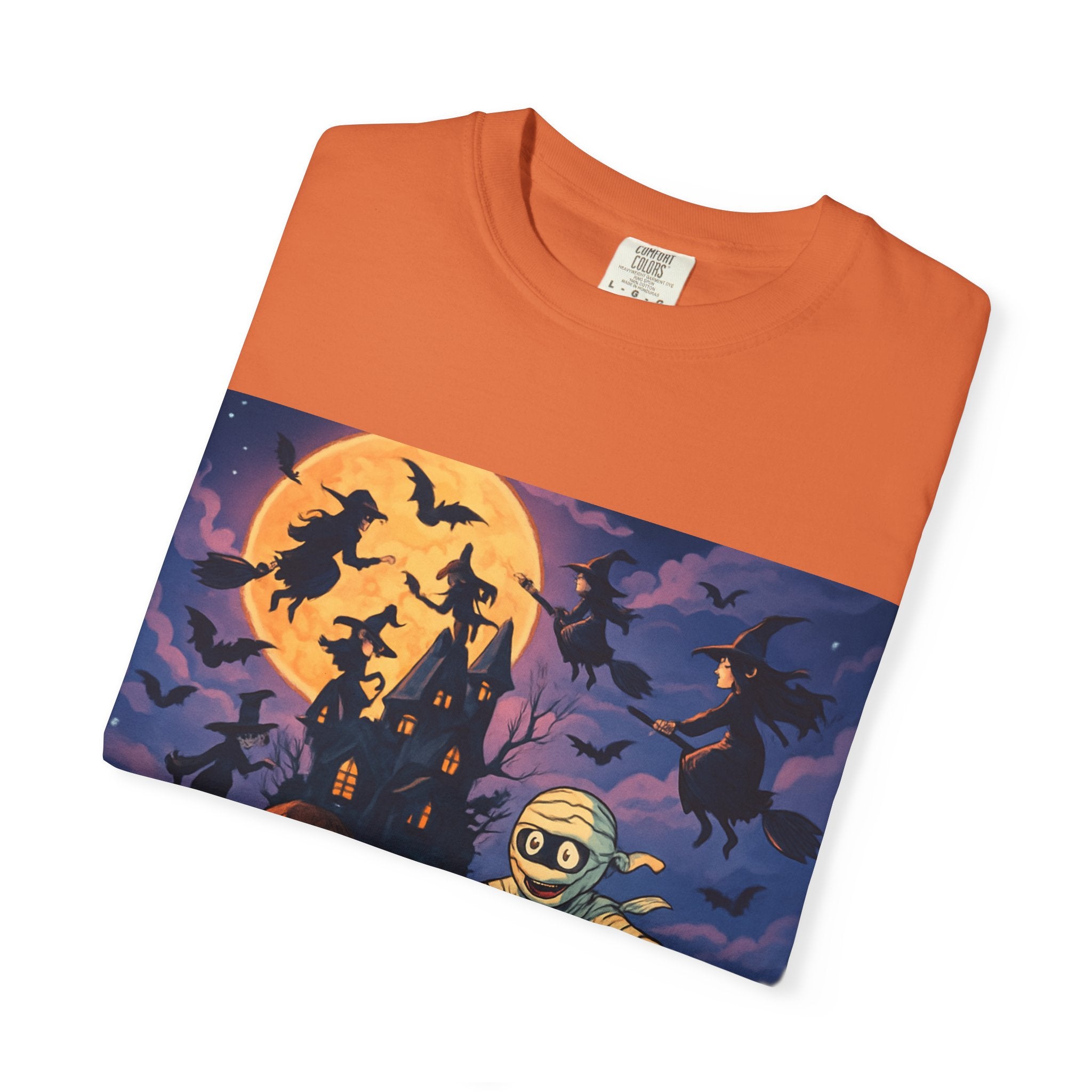Surfer Moonlight T-Shirt - Garment-Dyed Unisex Tee, Beach Vibes, Summer Essentials, Retro Art, Gift for Surfers