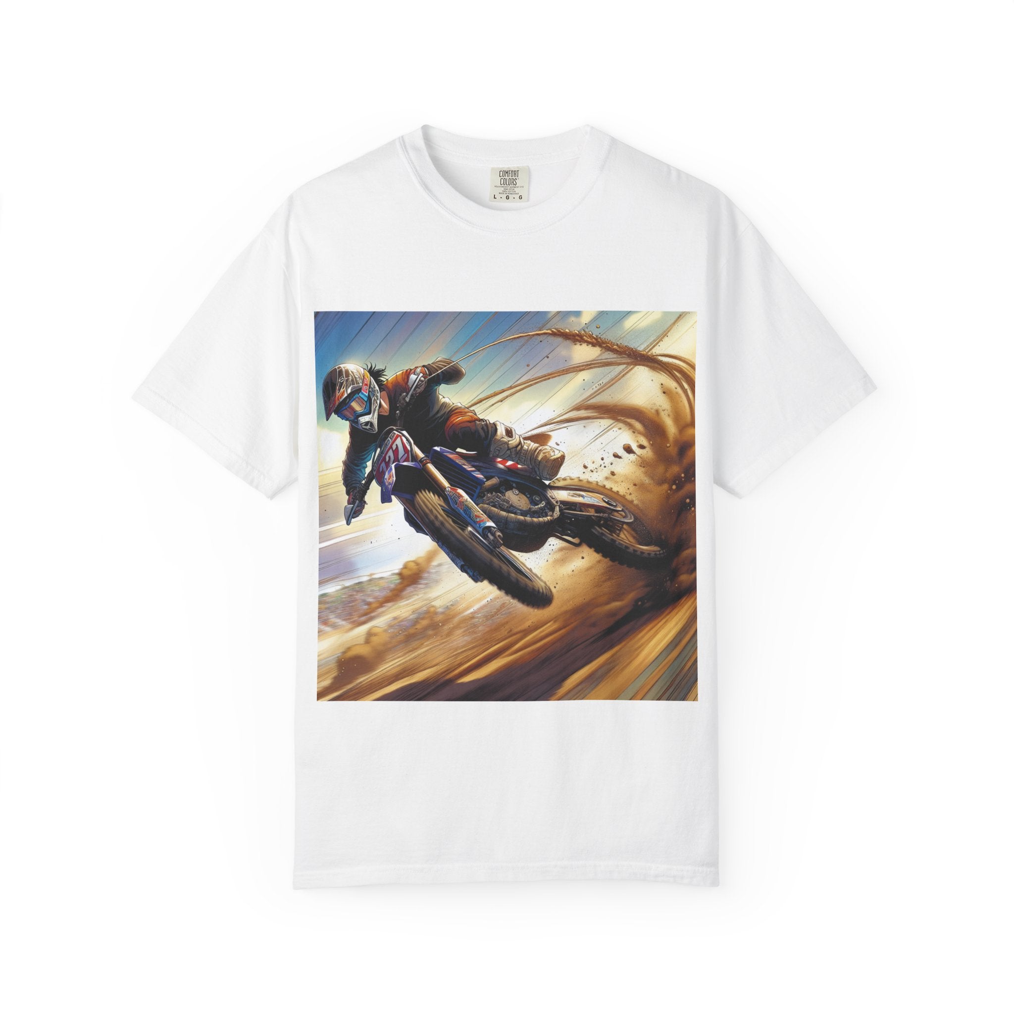 Rider's Adventure T-shirt – Unisex Motorcycle Graphic Tee for Bikers, Gift for Riders, Casual Wear, Outdoor Activity, Birthday Gift
