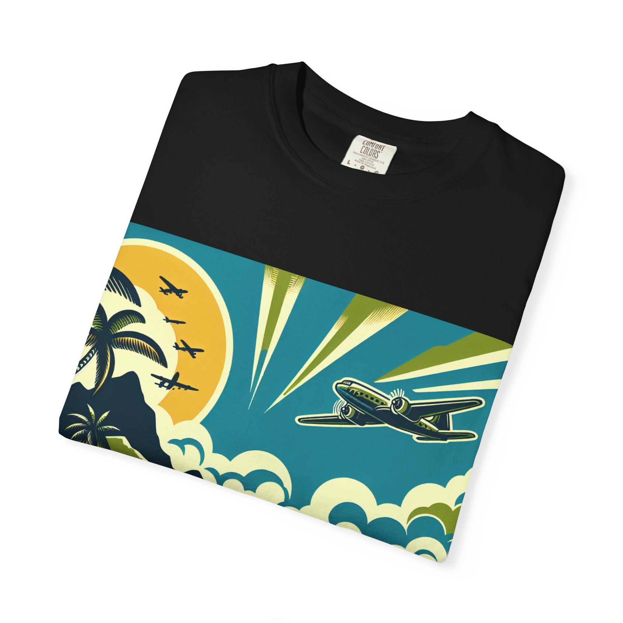 Tropical Adventure Tee, Coastal Vibes T-Shirt, Vacation Shirt, Summer Essentials, Travel Gift, Beachwear