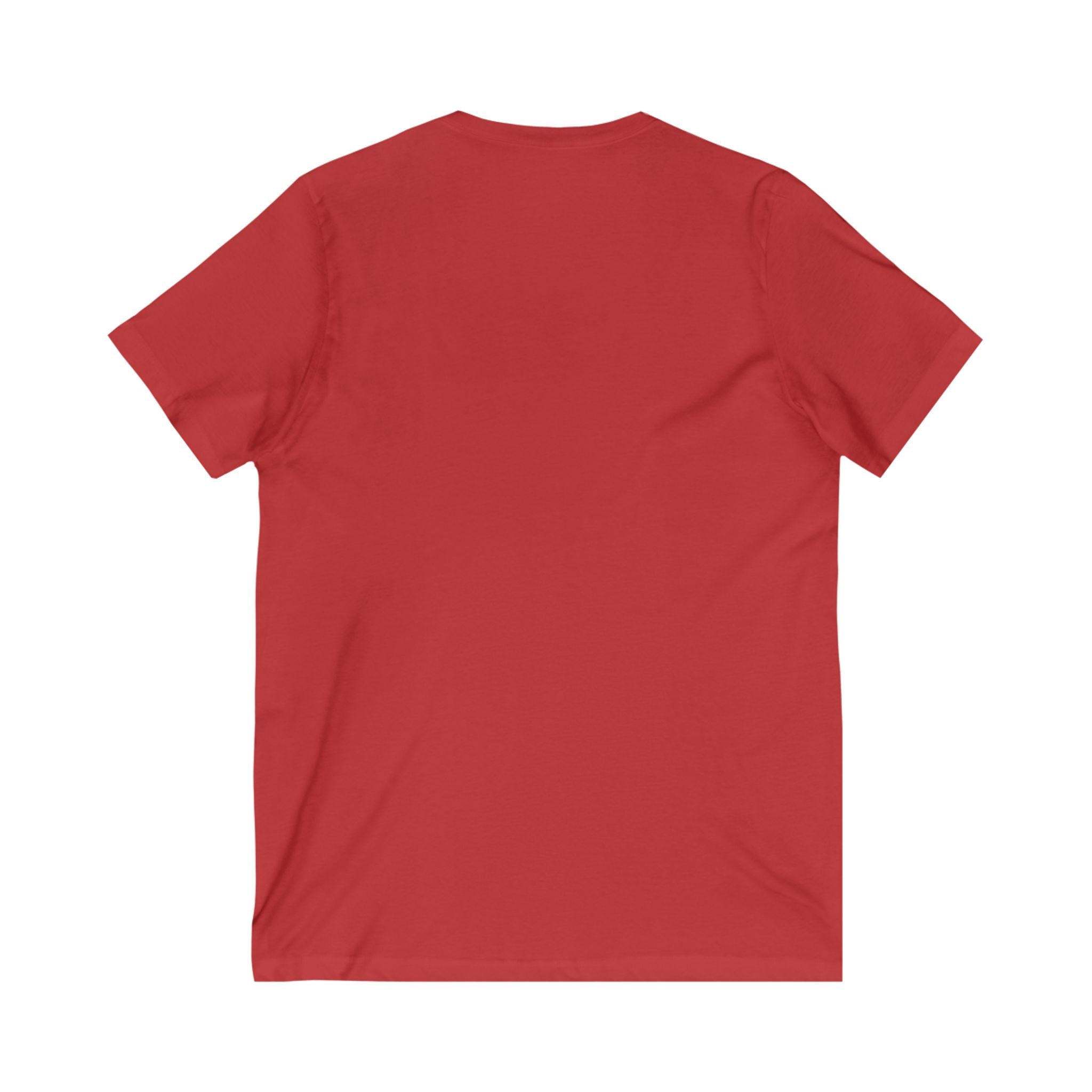 Surfer Vibes Unisex V-Neck Tee, Beach Style Top, Summer Apparel, Gift for Surfers, Casual Wear, Travel Tee