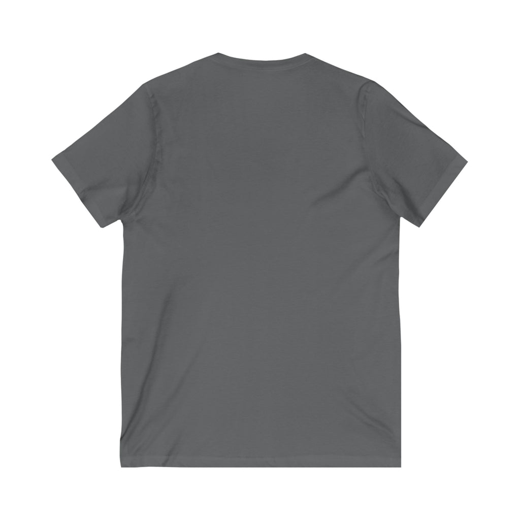 Surfer Vibes Unisex V-Neck Tee, Beach Style Top, Summer Apparel, Gift for Surfers, Casual Wear, Travel Tee