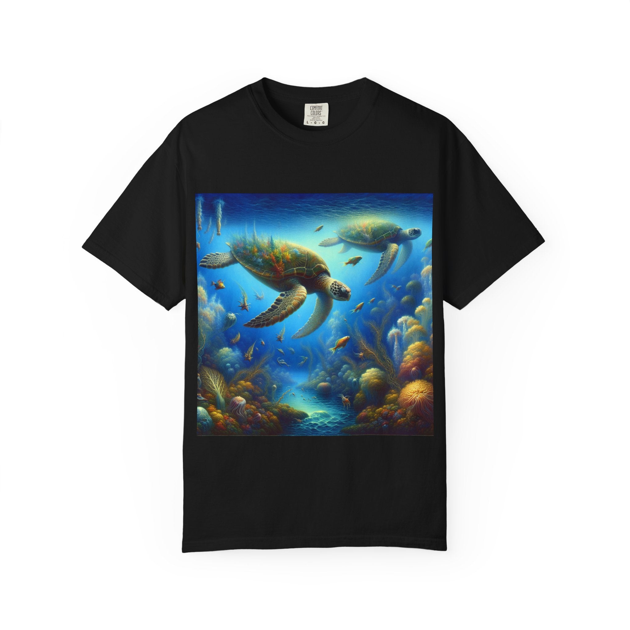 Ocean-Inspired T-Shirt for Lovers of Nature, Casual Wear, Gift for Beach Lovers, Summer Style, Motivational Design
