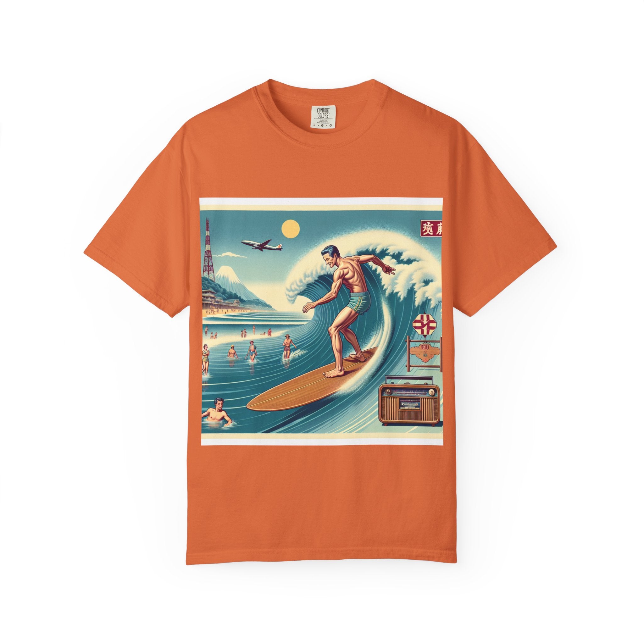 Surf Vibes Unisex T-Shirt | Ocean Lover Gift, Beachwear, Summer Tee, Vacation Apparel, Surfing Enthusiast Shirt