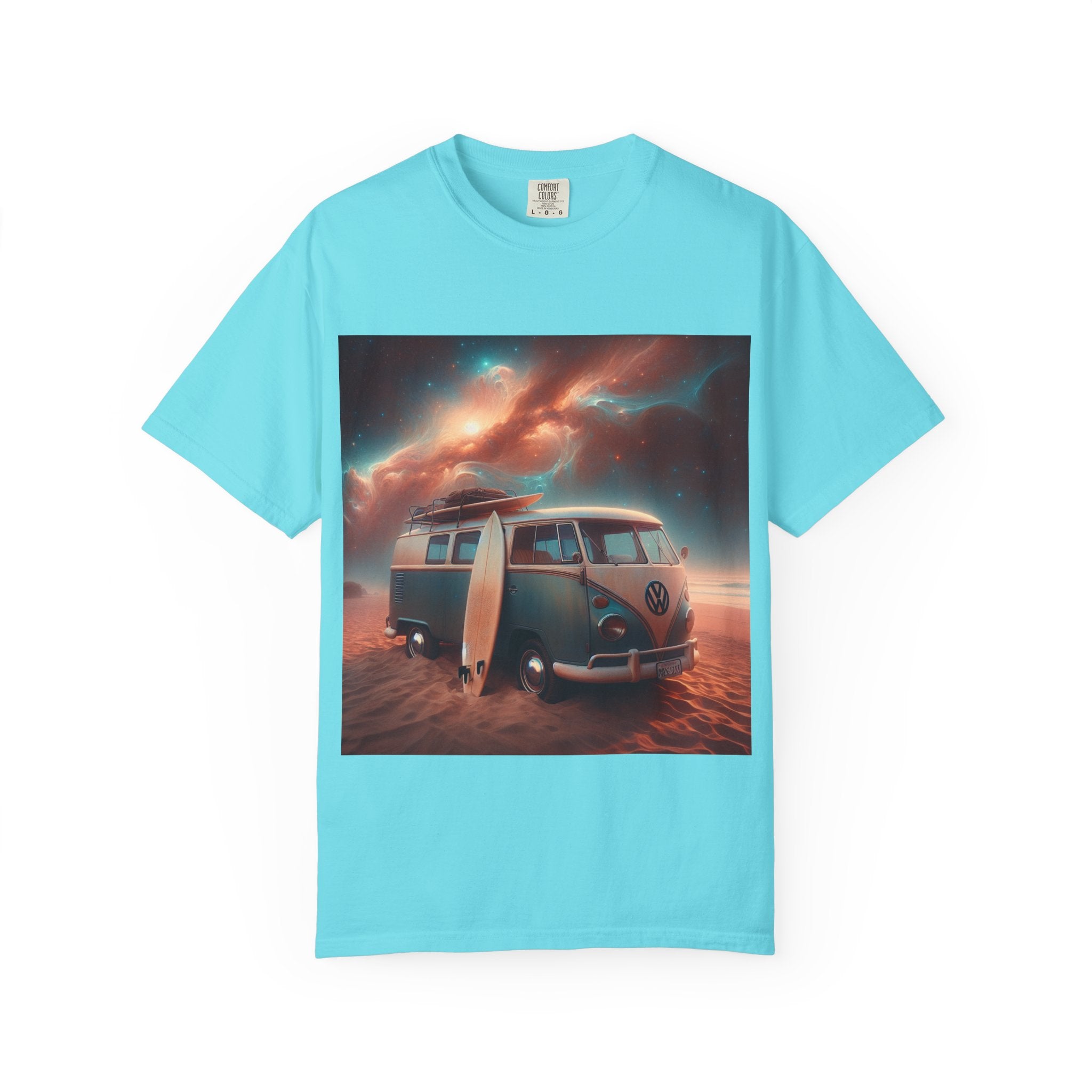Retro Van Adventure T-Shirt, Vintage Camping Tee, Unisex Graphic Tee, Gift for Travelers, Bohemian Style Apparel