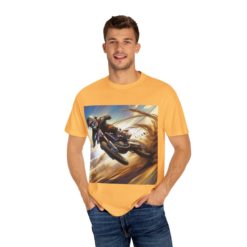 Rider's Adventure T-shirt – Unisex Motorcycle Graphic Tee for Bikers, Gift for Riders, Casual Wear, Outdoor Activity, Birthday Gift