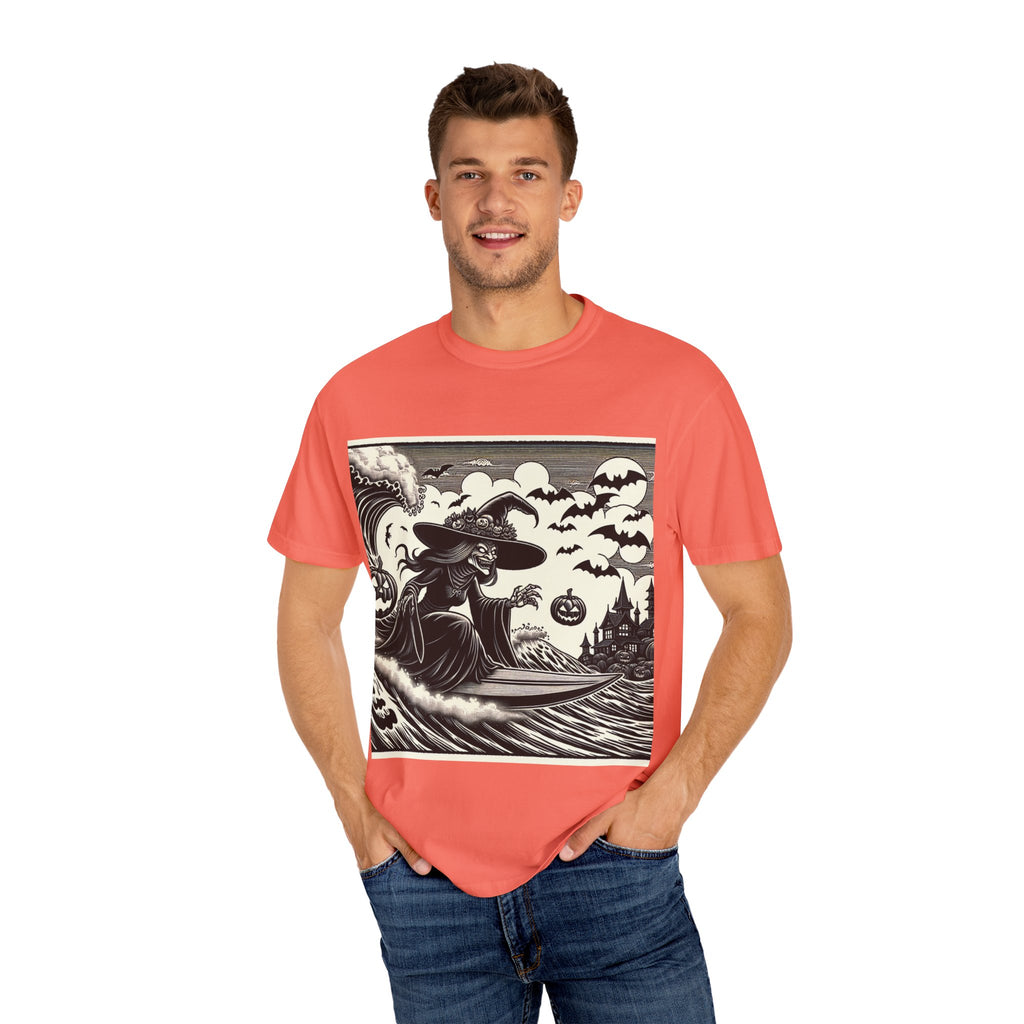 Halloween Witch T-Shirt, Unisex Fashion Tee, Spooky Halloween Apparel, Gift for Witch Lovers, Autumn Casual Wear