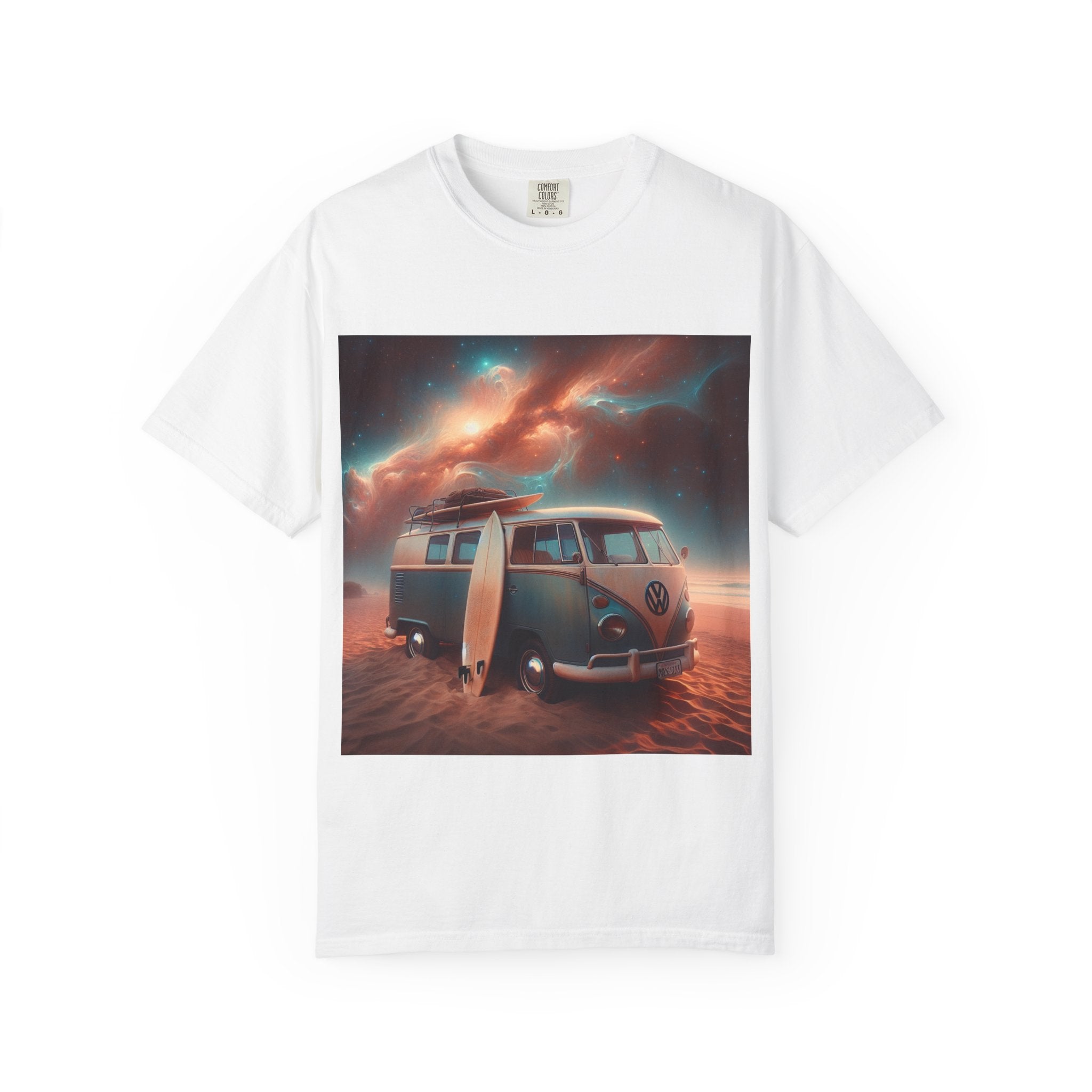Retro Van Adventure T-Shirt, Vintage Camping Tee, Unisex Graphic Tee, Gift for Travelers, Bohemian Style Apparel